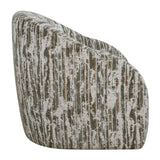 Modern European furniture - Slubbed Boucle Swivel Chair - www.oroa.com