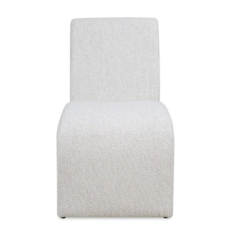 Modern European furniture - Boucle Arched Dining Chair - www.oroa.com