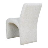 Modern European furniture - Boucle Arched Dining Chair - www.oroa.com