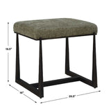 Iron Framed Bench S | Uttermost Midas