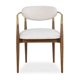 White Velvet Dining Chair | Uttermost Moxie