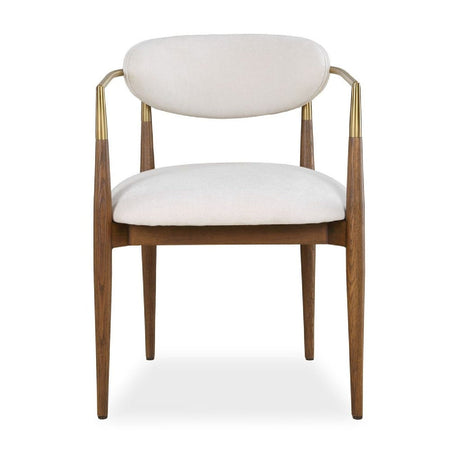 White Velvet Dining Chair | Uttermost Moxie