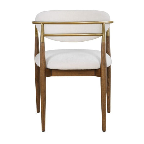 White Velvet Dining Chair | Uttermost Moxie