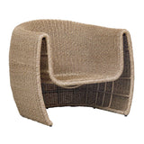 Woven Wicker Outdoor Lounge Chair | Uttermost Tropic