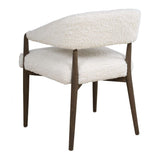Modern European furniture - Cream Shearling Dining Chair - www.oroa.com