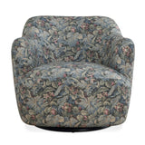 Modern European furniture - Floral Print Swivel Chair - www.oroa.com