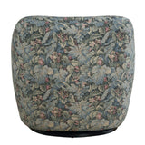 Modern European furniture - Floral Print Swivel Chair - www.oroa.com