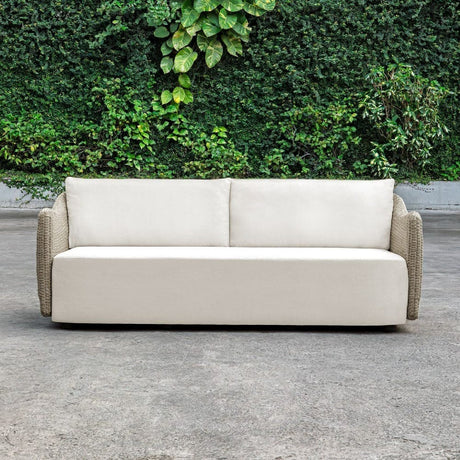 Modern European furniture - Beige Outdoor Sofa - www.oroa.com