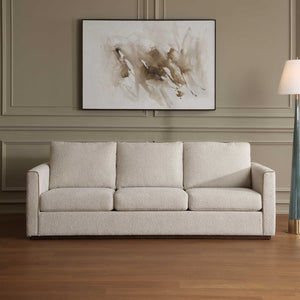   Modern European furniture - Gray Mahogany Outdoor 4-Seater Sofa - www.oroa.com | Oroa.com
