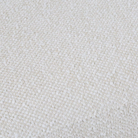 Modern European furniture - Cream Boucle Piped Sofa - www.oroa.com
