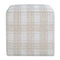 Modern European furniture - Chenille Cube Ottoman - www.oroa.com