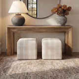 Chenille Cube Ottoman | Uttermost Joie