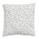 Modern European furniture - Cream Woven Outdoor Pillow - www.oroa.com