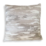 Modern European furniture - Cream Patterned Outdoor Pillow - www.oroa.com