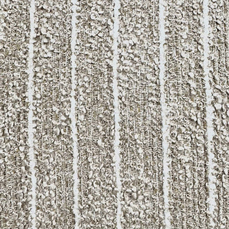 Modern European furniture - Cream Boucle Stripes Outdoor Pillow - www.oroa.com