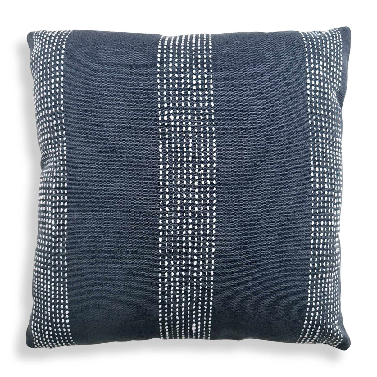 Modern European furniture - Blue Raised Stripes Outdoor Pillow - www.oroa.com