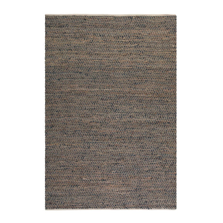 Modern European furniture - Leather & Hemp Rug - www.oroa.com
