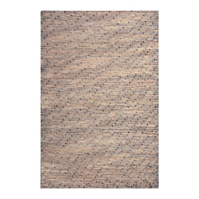 Modern European furniture - Blue Wool & Hemp Rug - www.oroa.com