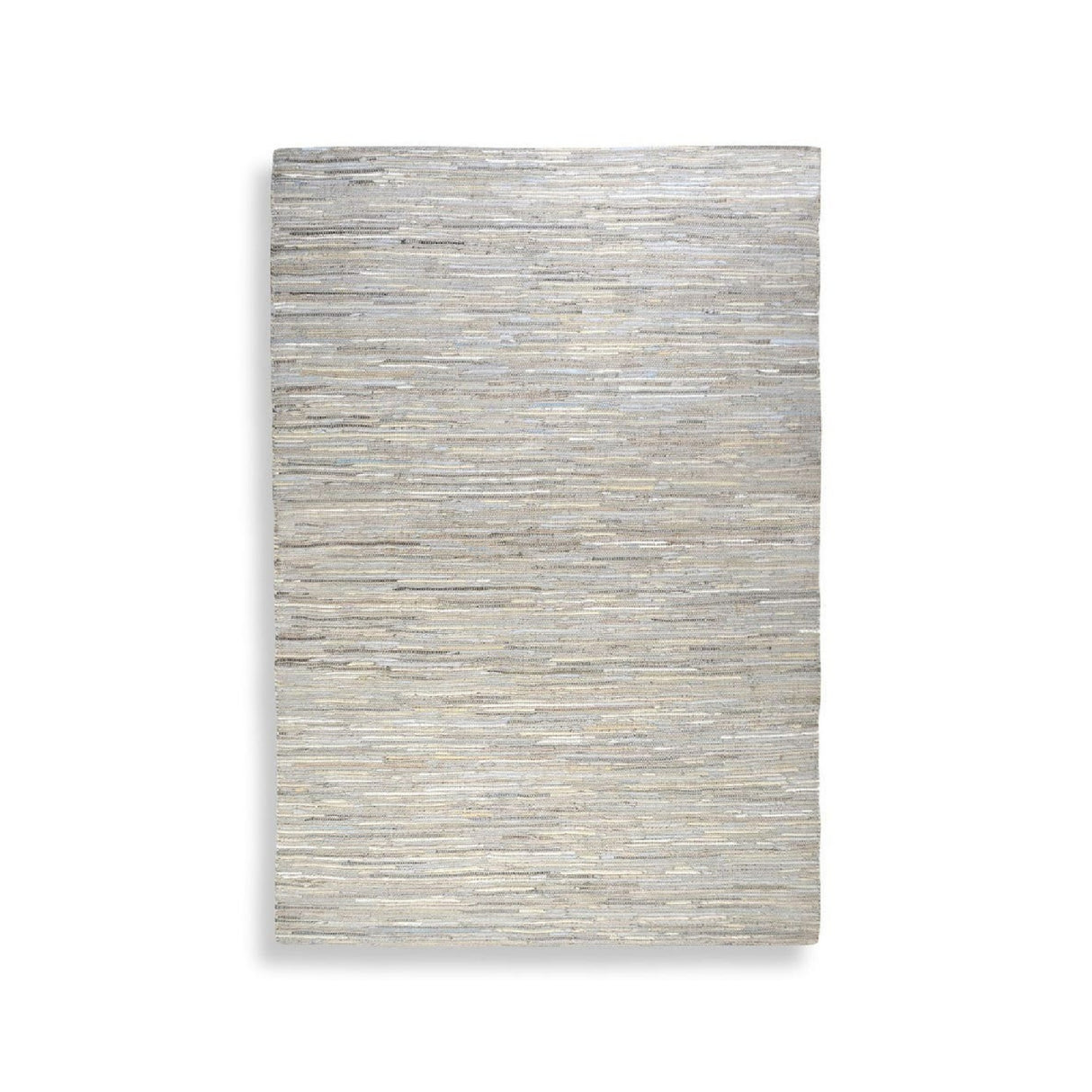 Handwoven Hemp & Leather Rug | Uttermost Nyala