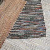 Handwoven Hemp & Leather Rug | Uttermost Nyala