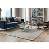 Handwoven Hemp & Leather Rug | Uttermost Nyala