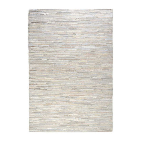 Handwoven Hemp & Leather Rug | Uttermost Nyala