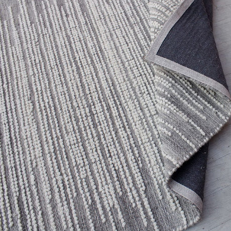 Handwoven Gray Wool Rug | Uttermost Salida