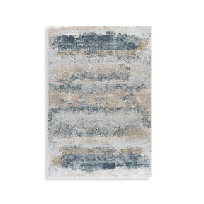 Modern European furniture - Woven Abstract Fabric Rug - www.oroa.com
