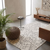 Cream Cotton Patterned Rug | Uttermost Campo -www.oroa.com