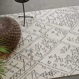 Cream Cotton Patterned Rug | Uttermost Campo -www.oroa.com