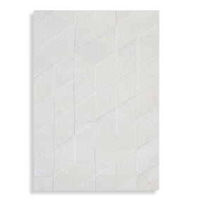 Modern European furniture - Geometric Pattern Tufted Rug 6' x 9' - www.oroa.com