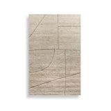 Beige Cutout Wool Rug | Uttermost Kenyan - www.oroa.com