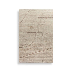 Beige Cutout Wool Rug | Uttermost Kenyan - www.oroa.com
