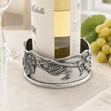 Pewter Grape Wine Coaster - OROA
