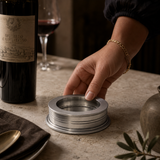 Classic Pewter Wine Coaster - OROA