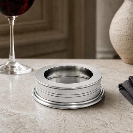 Classic Pewter Wine Coaster - OROA