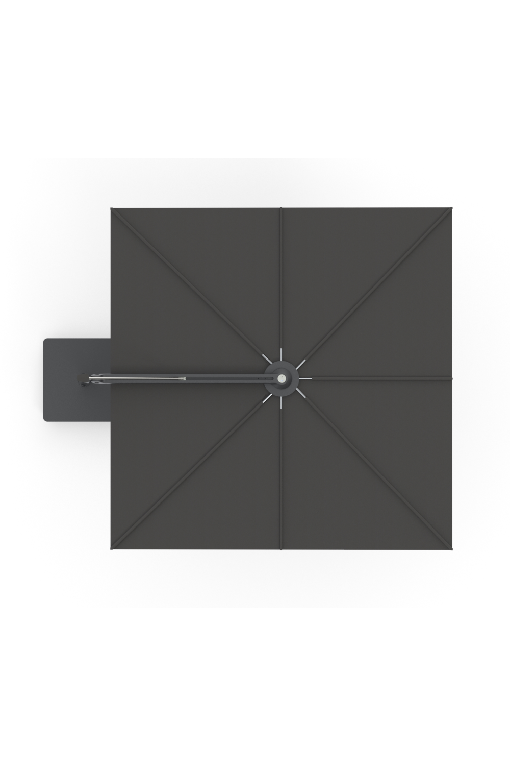 Square Outdoor Cantilever Umbrella (9’ 10”) | Umbrosa Versa UX | Oroa.com
