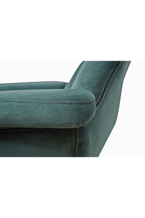 Velvet Channeled Lounge Chair | Versmissen Abbey | Oroa.com