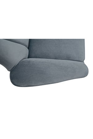 Velvet Channeled Lounge Chair | Versmissen Abbey | Oroa.com
