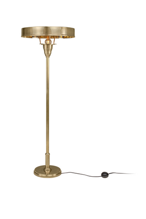 Brass Industrial Floor Lamp | Versmissen Auriol | Oroa.com