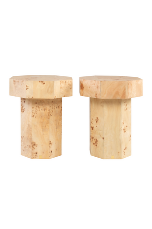 Octagonal Wooden Occasional Table | Versmissen Baka | Oroa.com