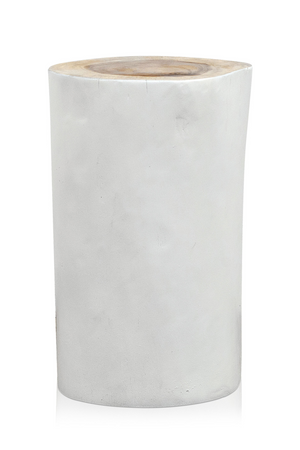 White Wood Stool / Table | Versmissen Tree | Oroa.com