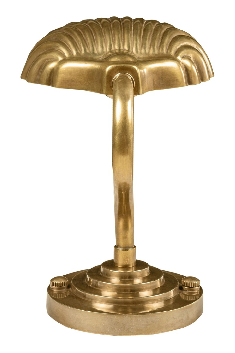 Gold Scalloped Wall Lamp | Versmissen Bonaire | Oroa.com