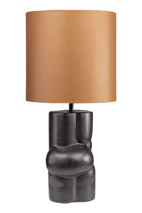 Black Ceramic Table Lamp | Versmissen Booty | Oroa.com