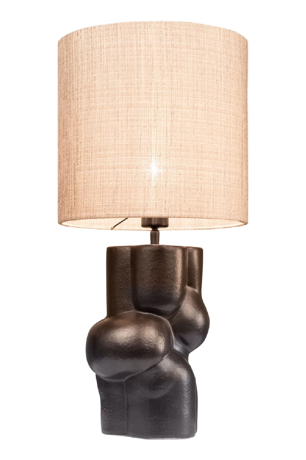 Black Ceramic Table Lamp | Versmissen Booty | Oroa.com