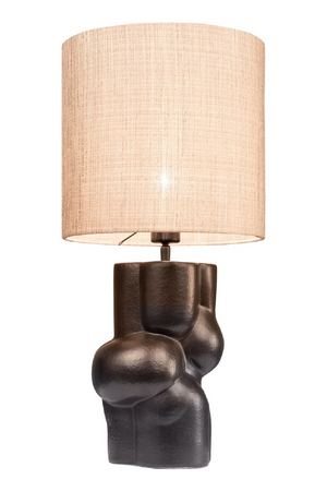 Black Ceramic Table Lamp | Versmissen Booty | Oroa.com