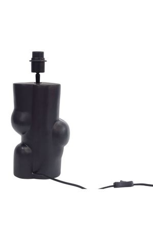 Black Ceramic Table Lamp | Versmissen Booty | Oroa.com