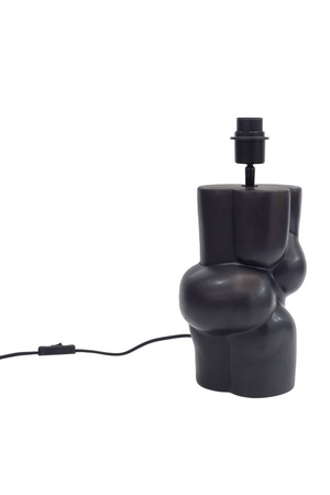 Black Ceramic Table Lamp | Versmissen Booty | Oroa.com