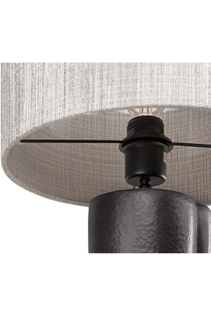 Black Ceramic Table Lamp | Versmissen Booty | Oroa.com