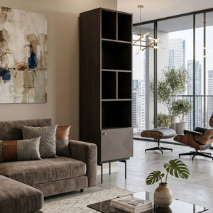   Dark Oak Bookcase | Oroa.com